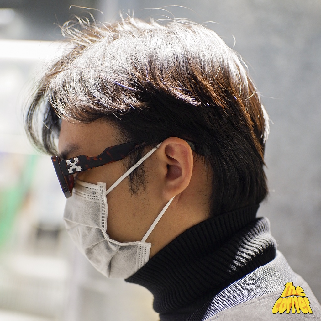 Kính mắt Thời Trang Off-White Holes rectangular-frame [Ảnh thật]