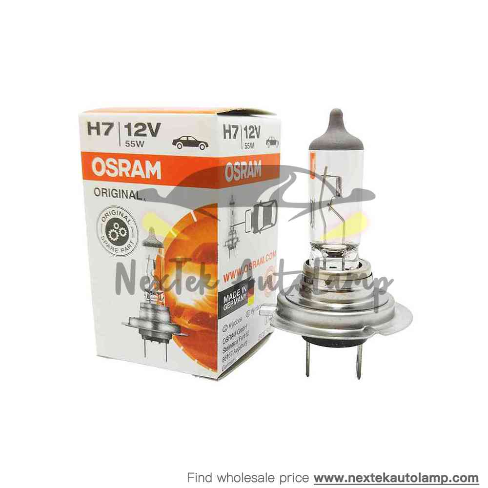 OSRAM H7 12V 24V 55W 65W 70W 80W 100W 3200K Đèn Pha Tiêu Chuẩn Ban đầu Bóng đèn Tự động Chất Lượng OEM (1 bóng đèn)