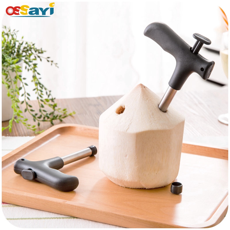 Bộ dụng cụ đục lỗ trái dừa cắm ống hút Ossayi nhỏ gọn tiện lợi