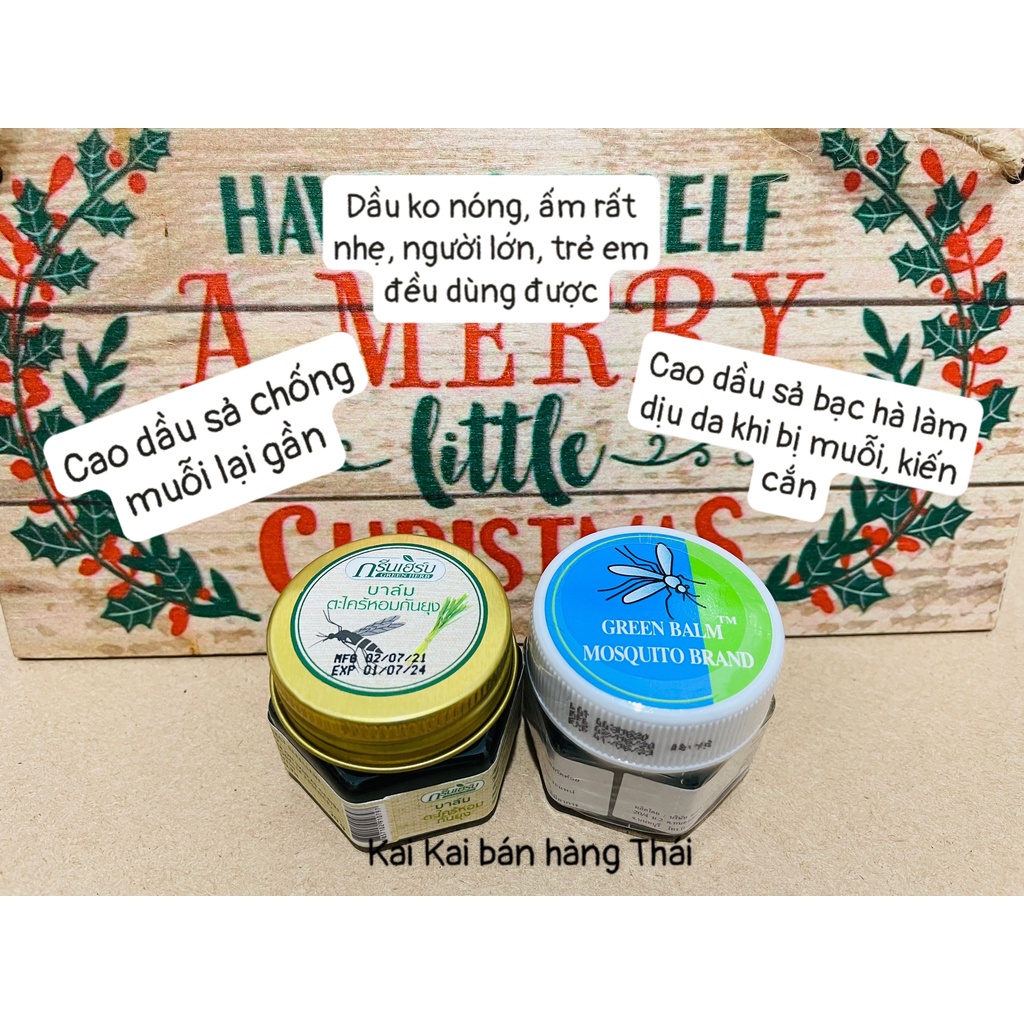 Dầu Thoa chống Muỗi đốt, Thoa khi bị Muỗi cắn Thái Lan Chính Hãng