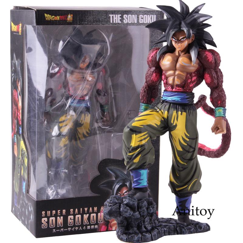 Mô hình đồ chơi nhân vật son goku siêu saiyan 4 trong phim hoạt hình Dragon Ball