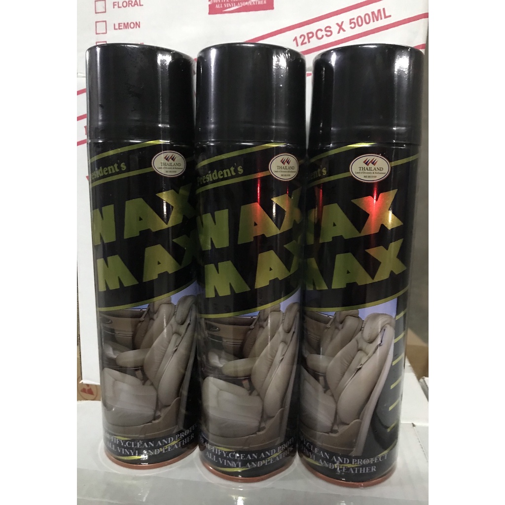 Chai xịt đánh bóng đồ gỗ Wax Max Thái Lan 500ml - Hàng nhập khẩu