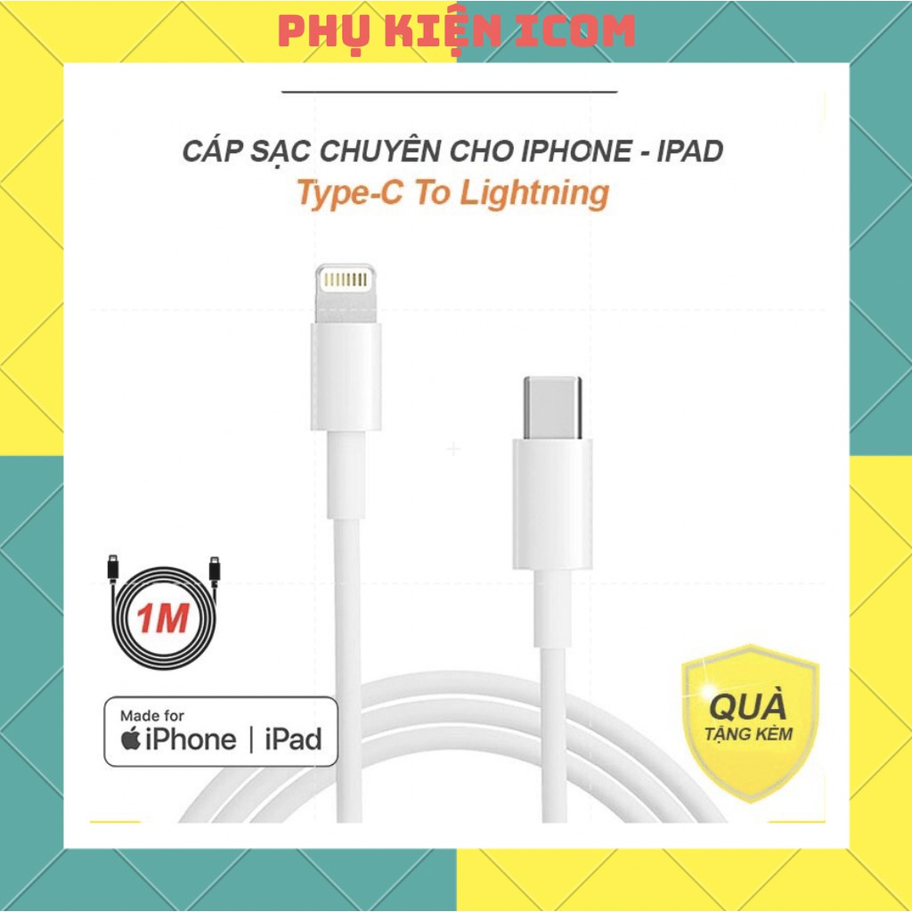 DS16-Cáp Sạc zin bóc máy IP 11Pro/11ProMax/12Pro/12Promax Zin New 100% |Sạc Siêu Nhanh | Bảo Hành 12 tháng Phụ kiện icom | BigBuy360 - bigbuy360.vn