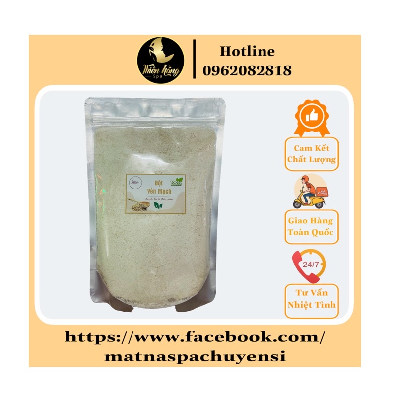 1kg Bột Yến Mạch Nguyên Chất 100%