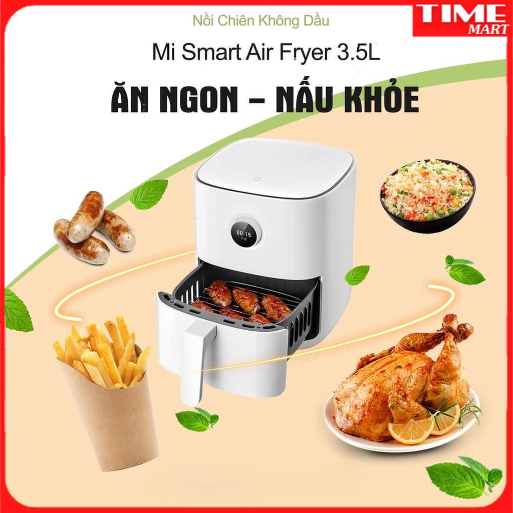 Nồi chiên không dầu 3.5L Mi Smart Air Fryer MAF002 [TIME_MART siêu thị