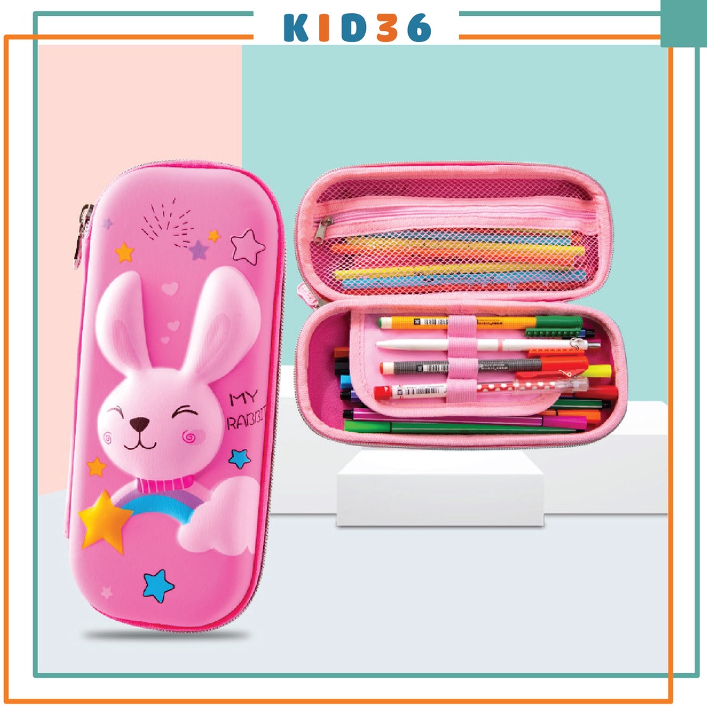 Hộp Đựng Bút Chì 3D Mẫu Mới Cao Cấp Cực Đáng Yêu Cho Bé Trai Và Bé Gái - Đồ dùng họp tập cho bé