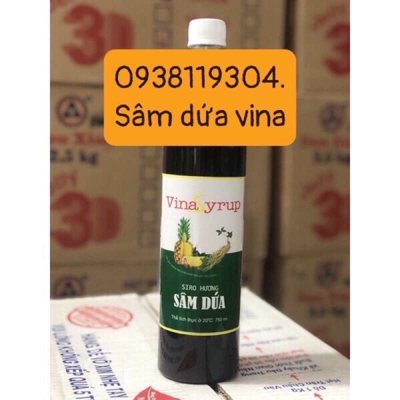 sâm dứa Vina Chai 750ml