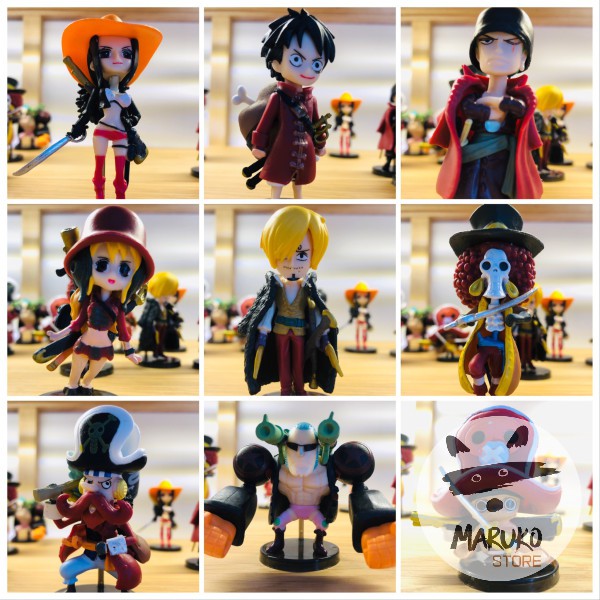 [MarukoStore] Mô hình chibi full team Mũ Rơm Film Z