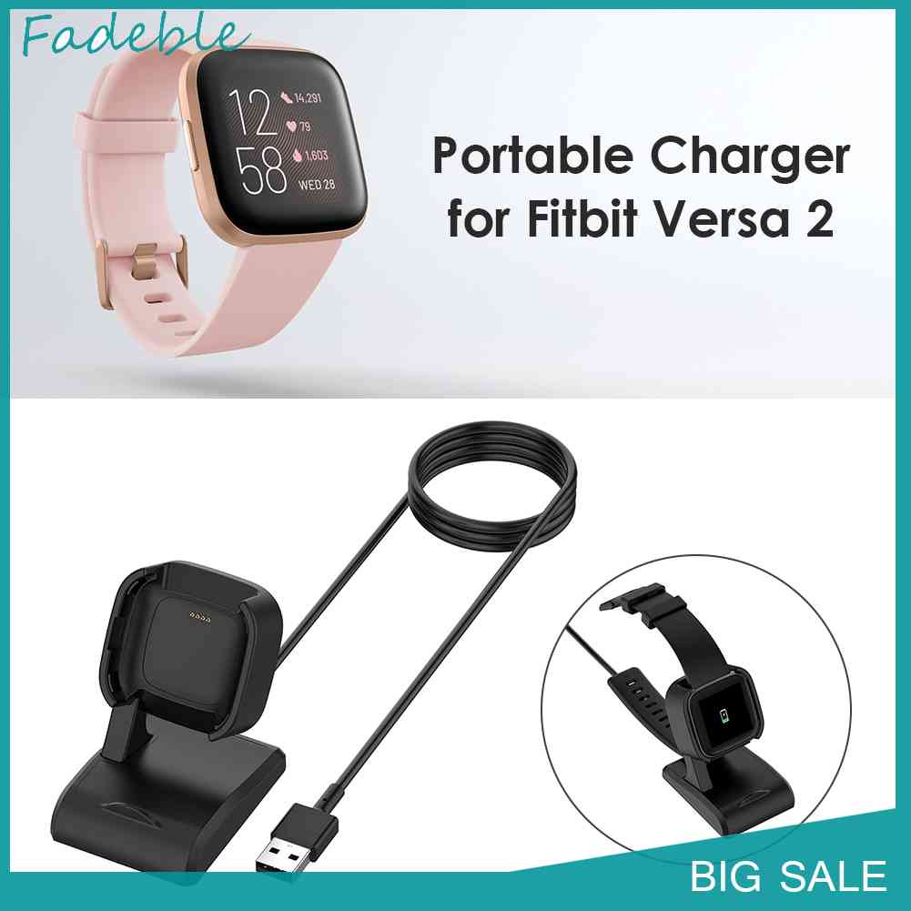Đế Sạc USB 1m Cho Đồng Hồ Thông Minh Fitbit Versa 2