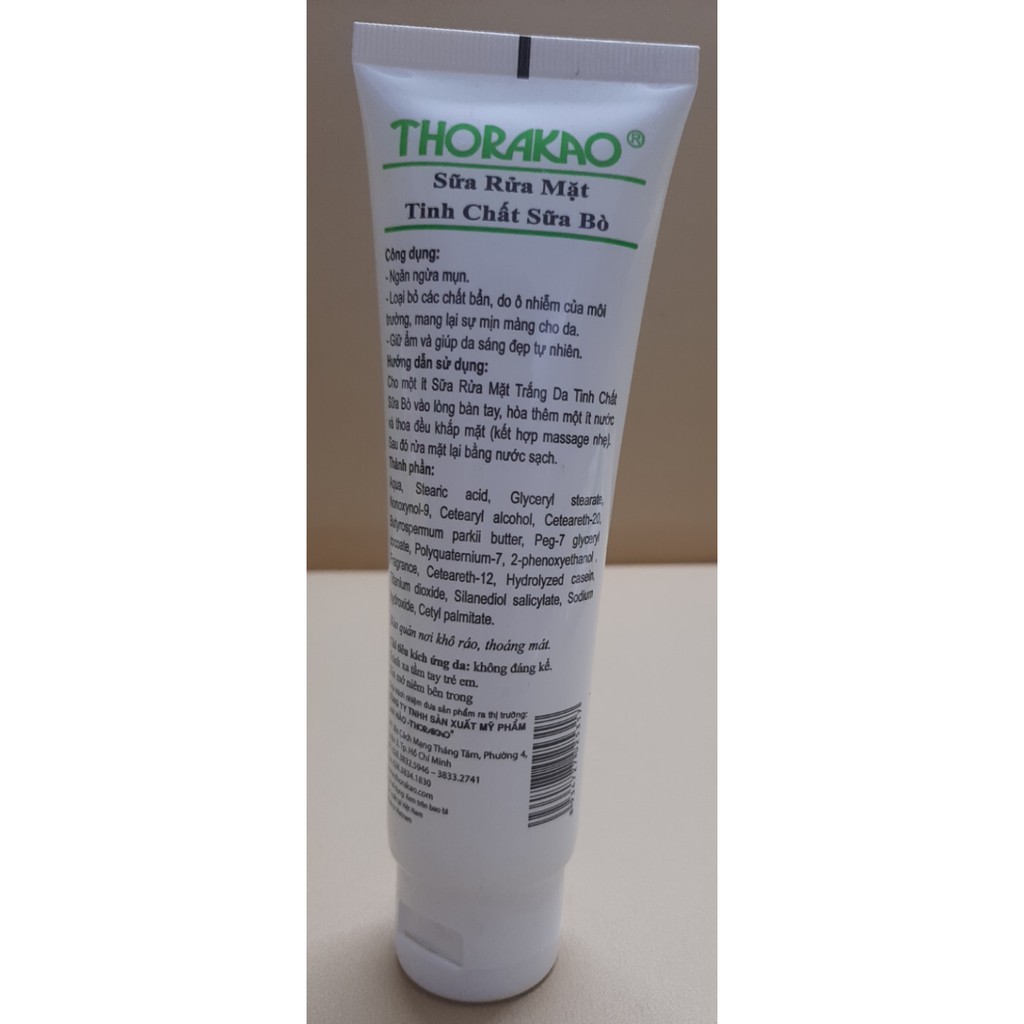 Sữa rửa mặt bò 120g - Thorakao
