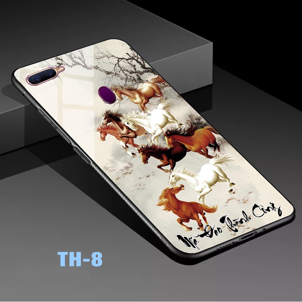 Ốp lưng OPPO F9 / A12 / A7 / A5S / A3s- A5 / A1k - Realme C2 / F1s-A59 / kính cường lực in hình thư pháp bền - đẹp.