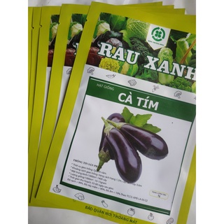 Hạt giống CÀ TÍM - gói 1 gram