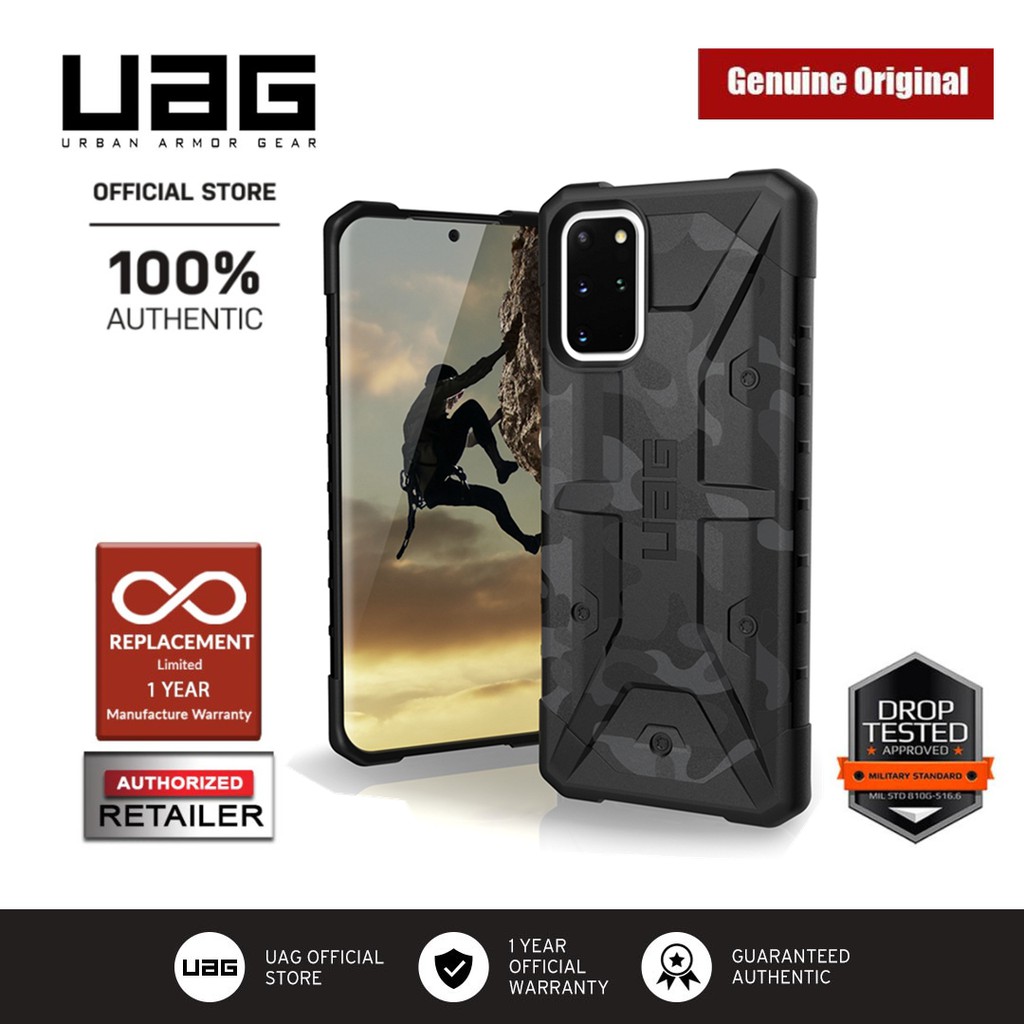 UAG Pathfinder SE Camo Series Ốp Lưng Samsung Galaxy Note 20 / Note 20 Ultra /S20 / S20+ / S20 Ultra - Midnight Camo