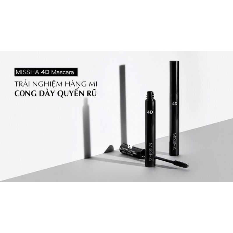 Mascara 4D Missha Dài Và Dày Mi | BigBuy360 - bigbuy360.vn