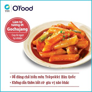 Sốt tokbokki / tokpokki Hàn Quốc O'Food 120g, vị truyền thống và phô mai cay