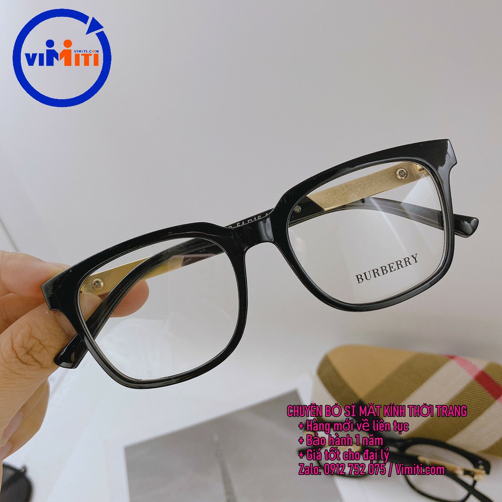 Kính cận cao cấp Burberry thời trang dành cho nam và nữ