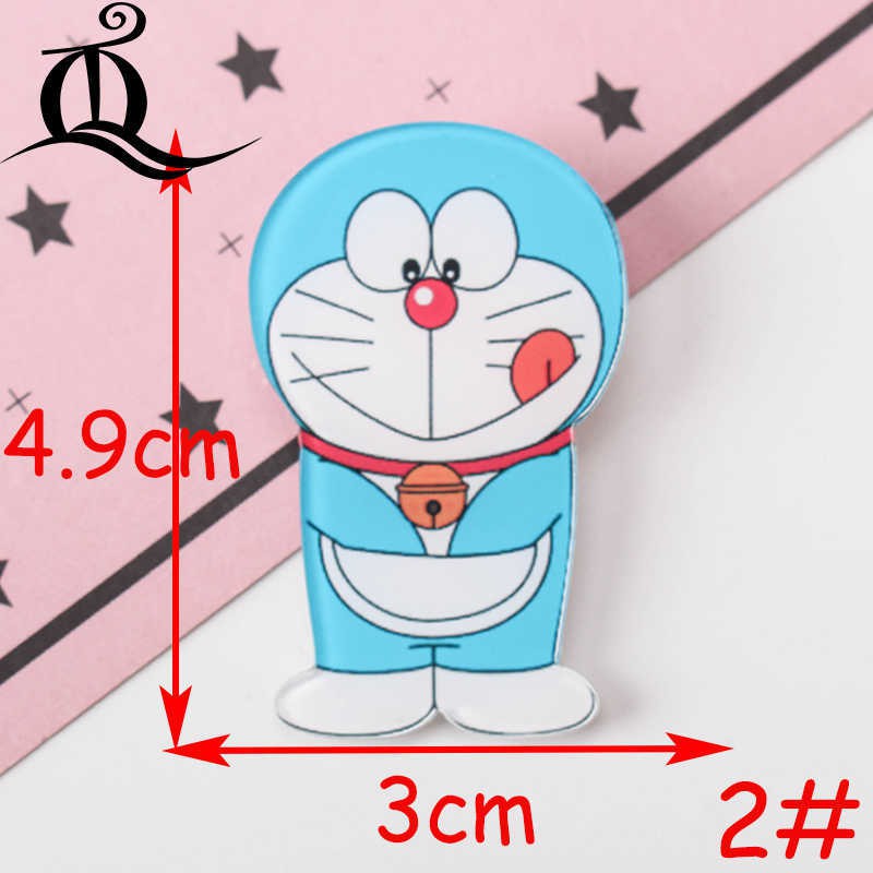 Huy Hiệu Cài Áo Hình Mèo Máy Doraemon Dễ Thương