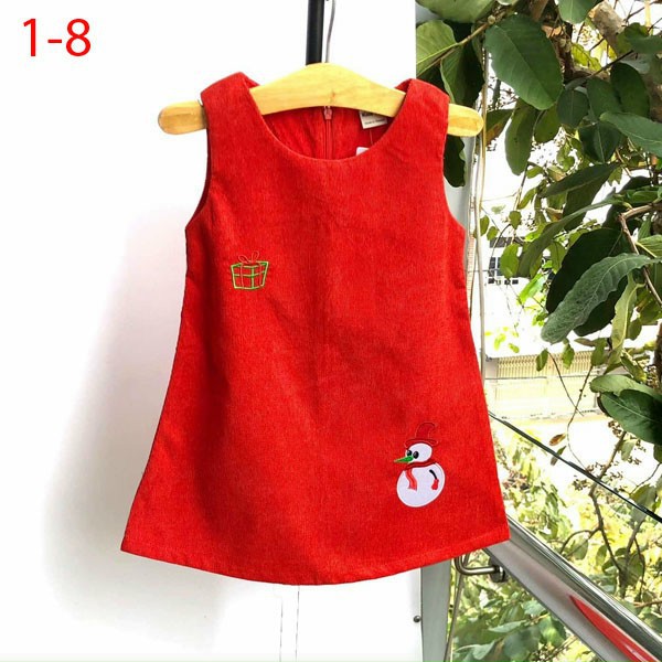 Đầm diện Noel cho bé 2-9 tuổi