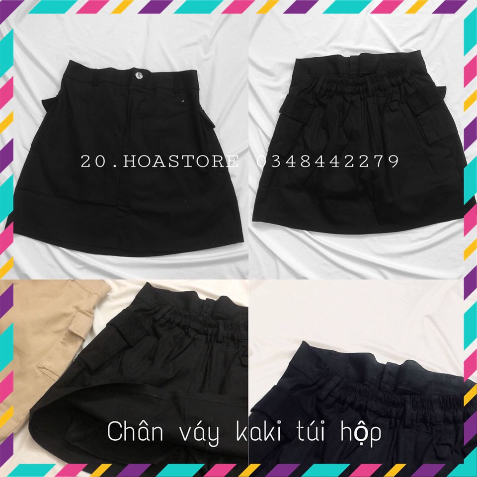 Quần Váy Kaki Túi Hộp Ulzzang Mẫu Mới | BigBuy360 - bigbuy360.vn
