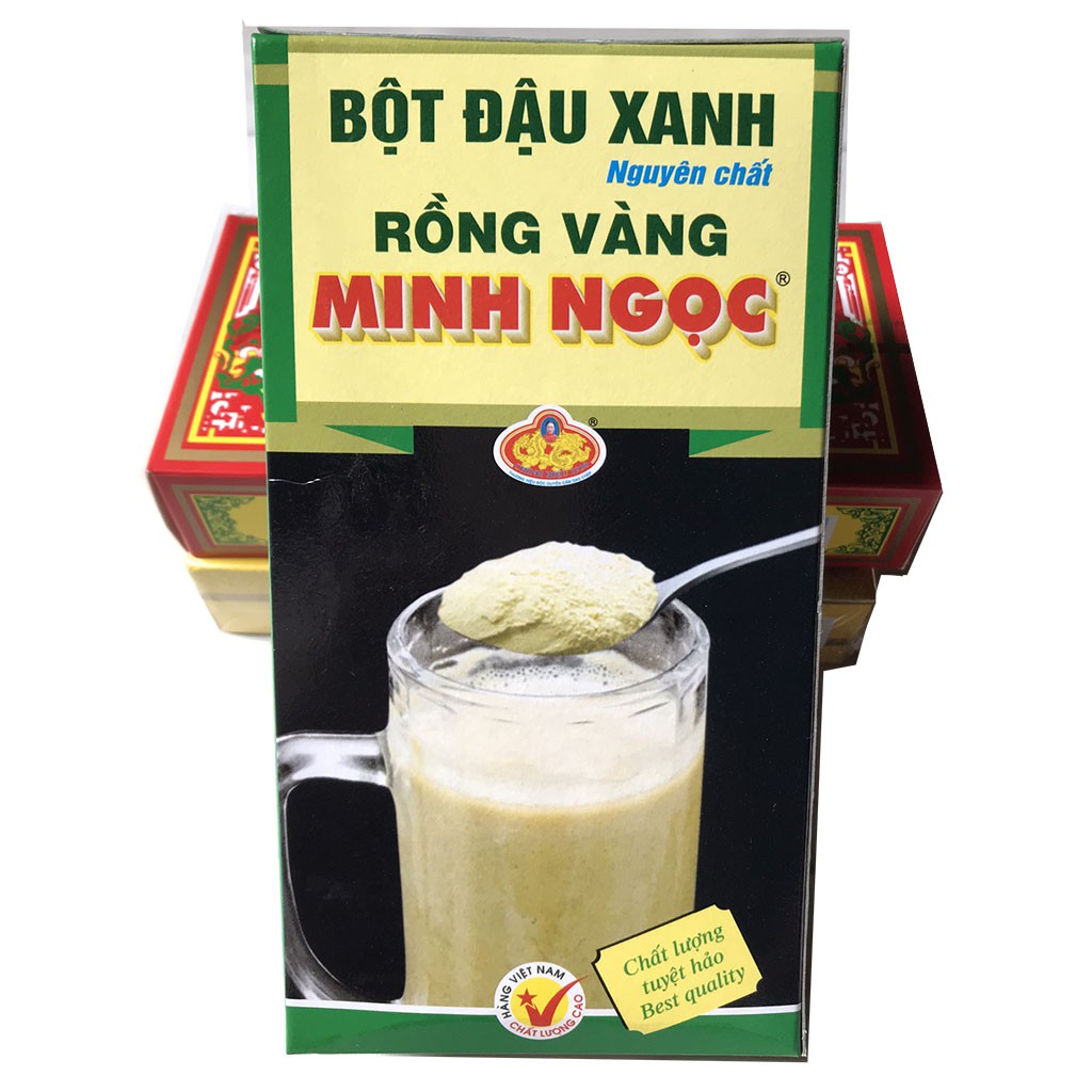 Bột đậu xanh Minh Ngọc hộp không đường 450g