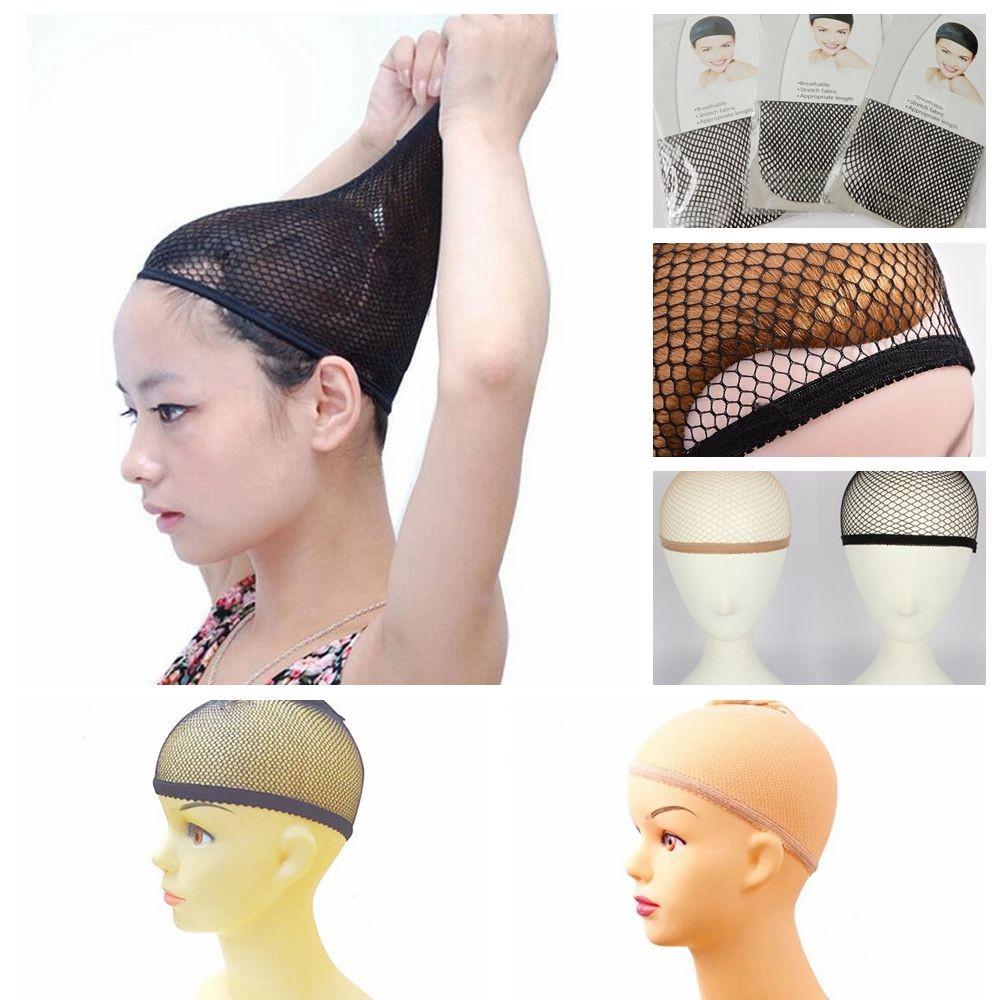 WAY2TOP Vớ tóc giả co giãn ren Snood