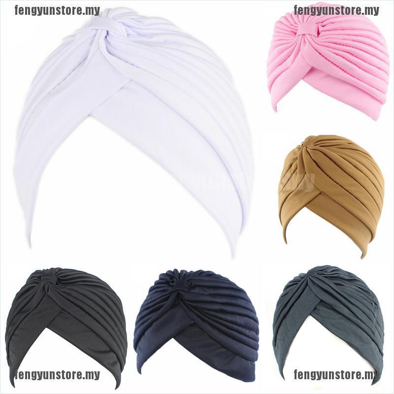 Mũ Turban Mềm Co Giãn Phong Cách Ấn Độ Thời Trang Cho Nam Và Nữ