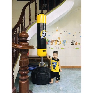 Trụ Đấm Bốc Bao Cát Boxing Lật Đật - Thiết Bị Tập Luyện Đấm Bốc, Tăng Cường Sức Mạnh Tại Nhà