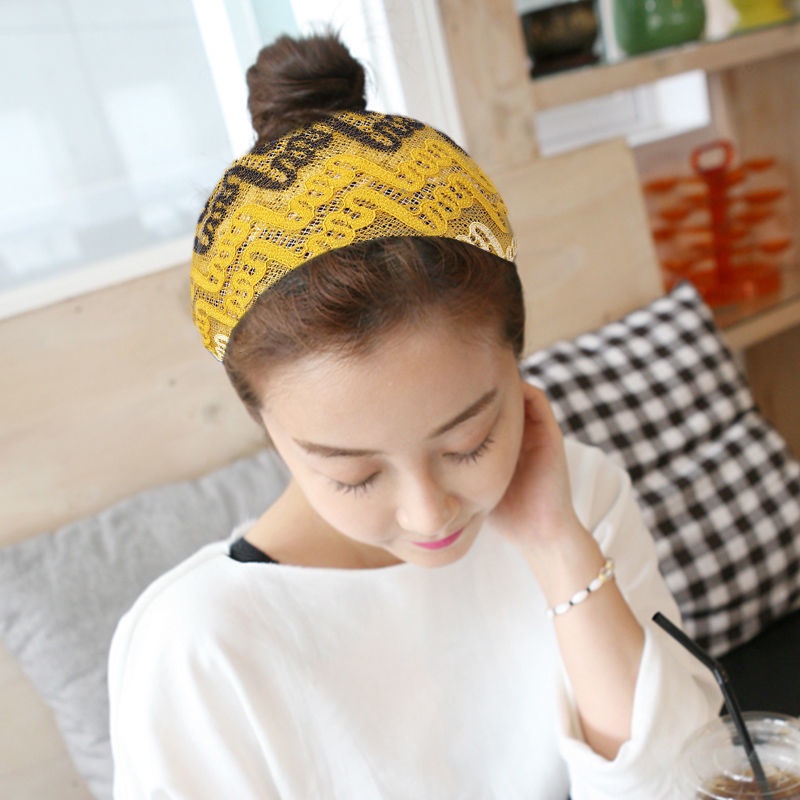 Bờm ren bản to cao cấp dễ thương BN130