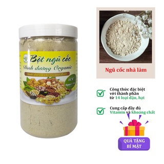 Ngũ cốc dinh dưỡng nhà làm công thức từ 16 loại hạt, ngũ cốc lợi sữa cho mẹ, tốt bà bầu, trẻ em, người ăn chay ăn kiêng