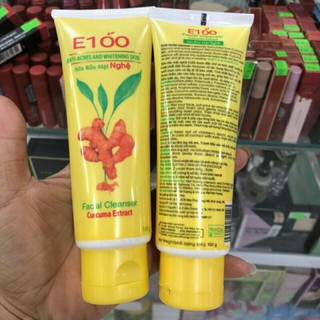 Sữa rửa mặt nghệ E100 chai lớn 100ml