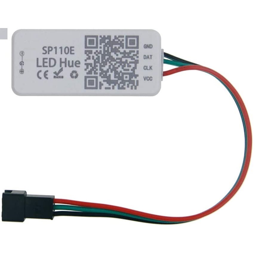 Bộ điều khiển đèn Led SP110E bằng ứng dụng IOS Android - Điện áp 5V-24V