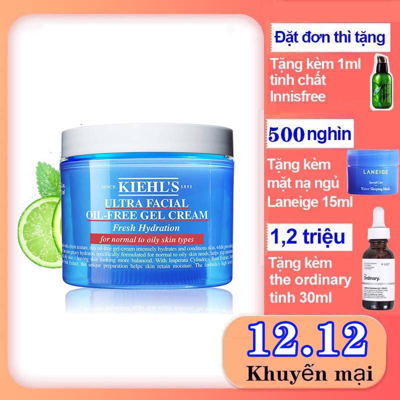 Kem dưỡng ẩm Kiehl's Ultra Facial Oil-Free Gel Cream 125ml