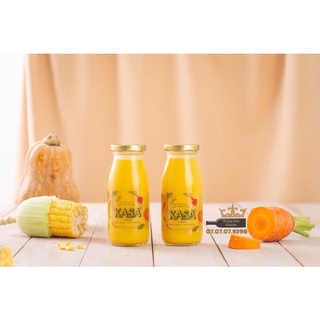 CHAI THỦY TINH 200ml NẮP THIẾC/ ĐỰNG SỮA- NƯỚC ÉP