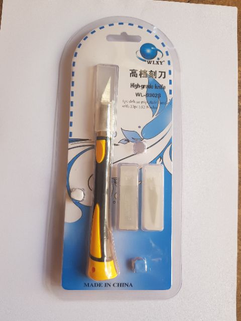 Dao Cắt Mạch Đế cao su cầm rất chắc chắn tặng kèm thêm 2 hộp lưỡi dao | BigBuy360 - bigbuy360.vn