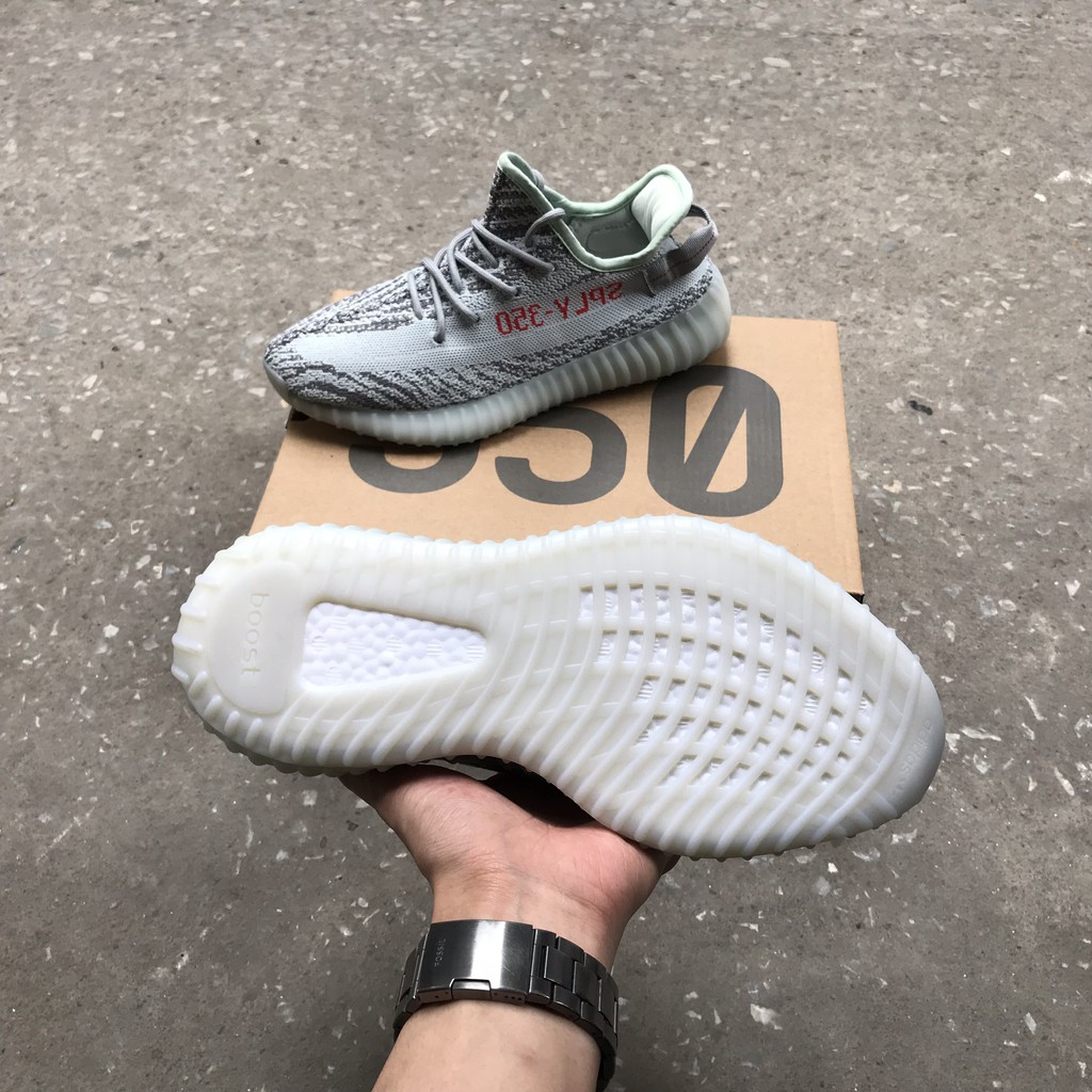 (FREESHIP, HÀNG CÓ SẴN) giày thể thao yz xám xanh Blue tint nam nữ chất đẹp | BigBuy360 - bigbuy360.vn