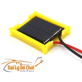 hanoitoy Tấm pin năng lượng mặt trời cỡ nhỏ kèm jack để chế tạo xe ô tô chạy pin năng lượng mặt trời.