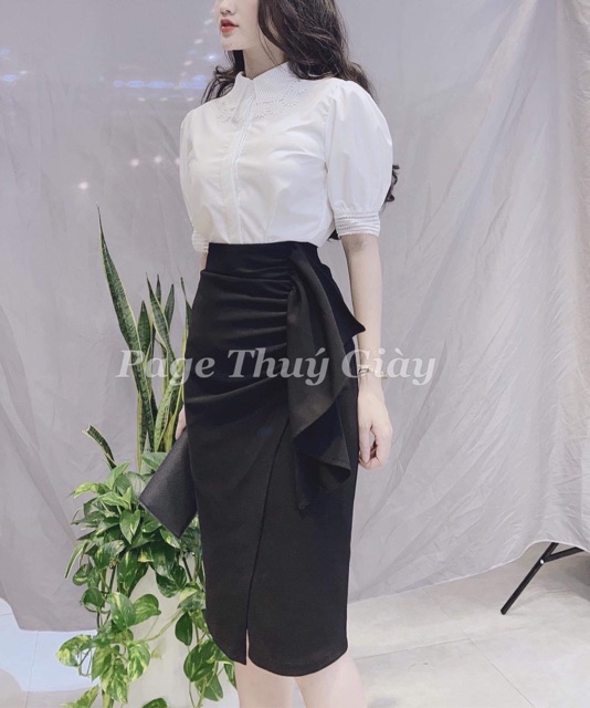 [Mã WAPUSH hoàn 12% xu đơn 99k] ÁO SƠ MI CỔ REN HOA TAY BO CHO NỮ | BigBuy360 - bigbuy360.vn