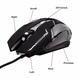 Chuột chơi game Excelvan K1023