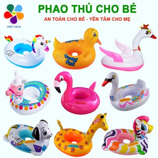 Phao bơi cho bé💖FREESHIP💖Phao bơi xỏ chân hình con thú cực đáng yêu