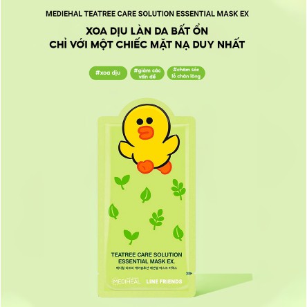 Mặt Nạ Mediheal Line Friends Hộp 10 Miếng