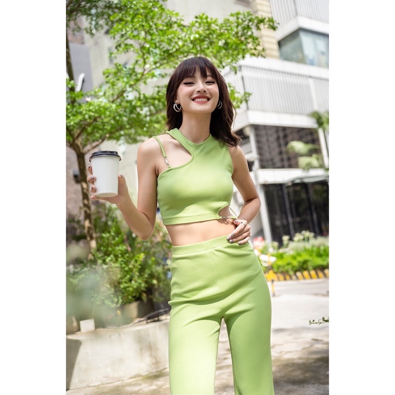Pass set áo quần suông The good size S