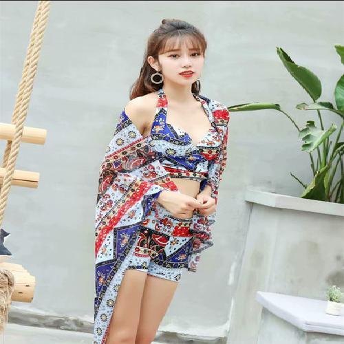 Bộ Bikini Hai Mảnh Họa Tiết Cổ Điển Cho Nữ | BigBuy360 - bigbuy360.vn