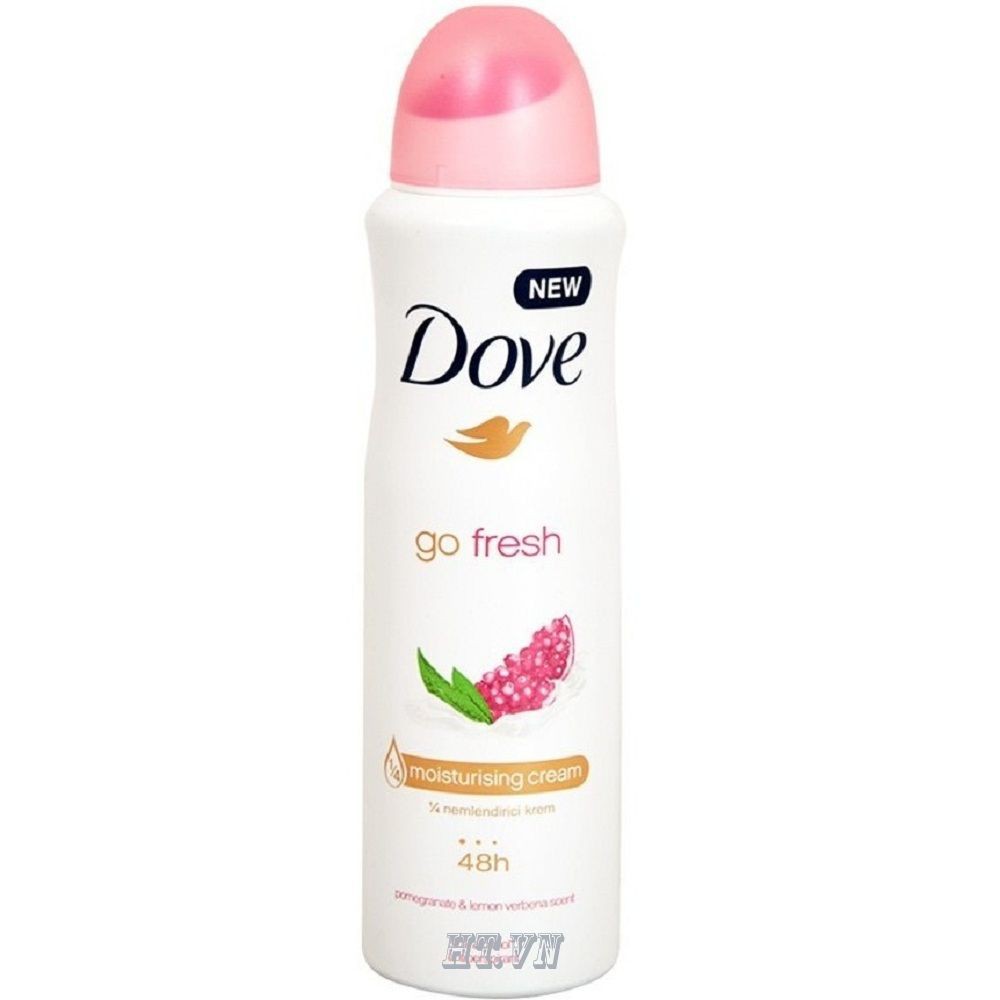 Xịt Khử Mùi Dove 150ml Go Fresh Lựu Nhập Khẩu Châu Âu.