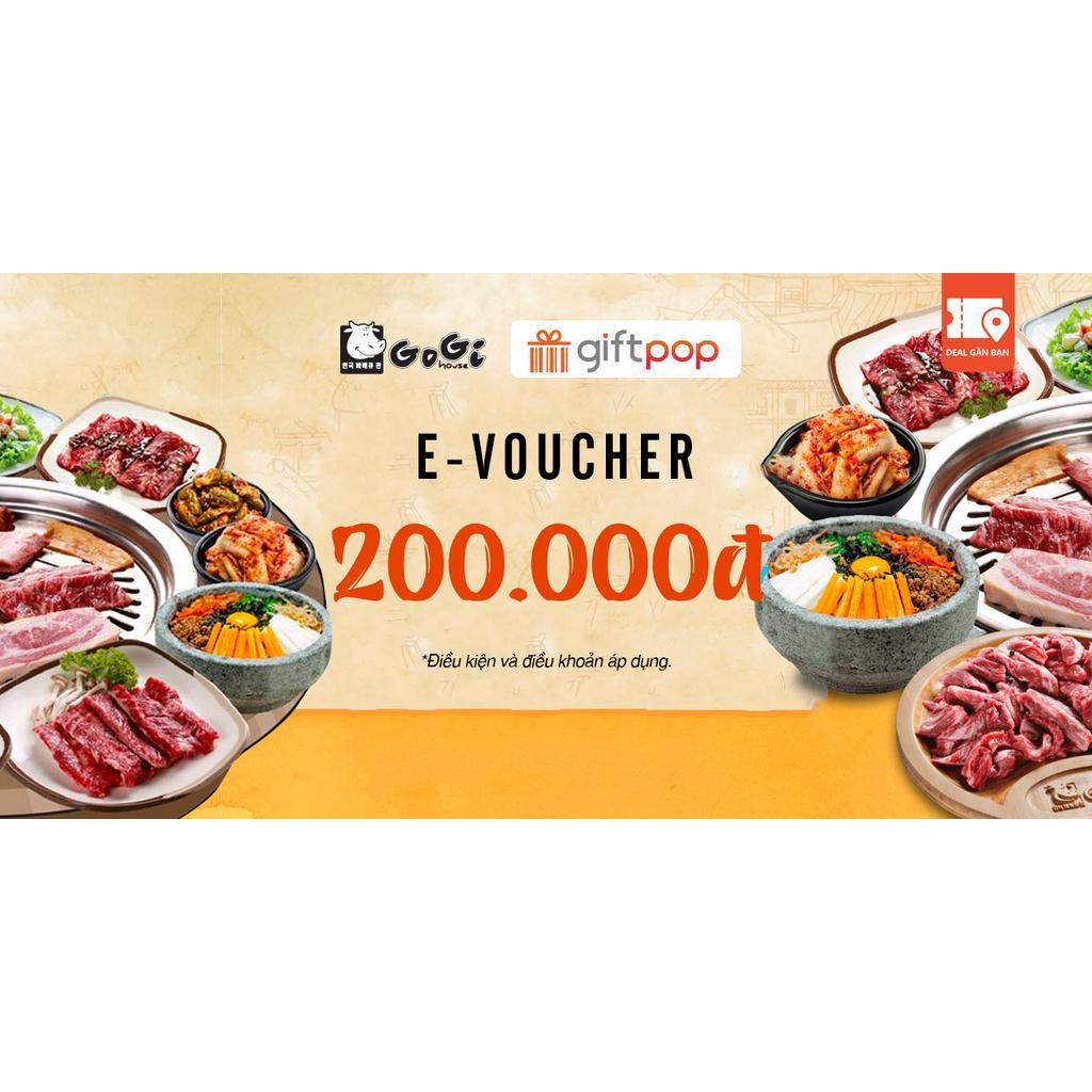 E-Voucher GOGI HOUSE 200.000