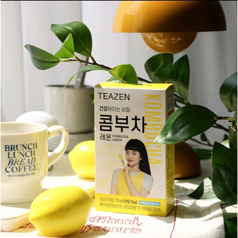 Trà Thanh Nhiệt Teazen Kombucha 4 Vị Hàn Quốc