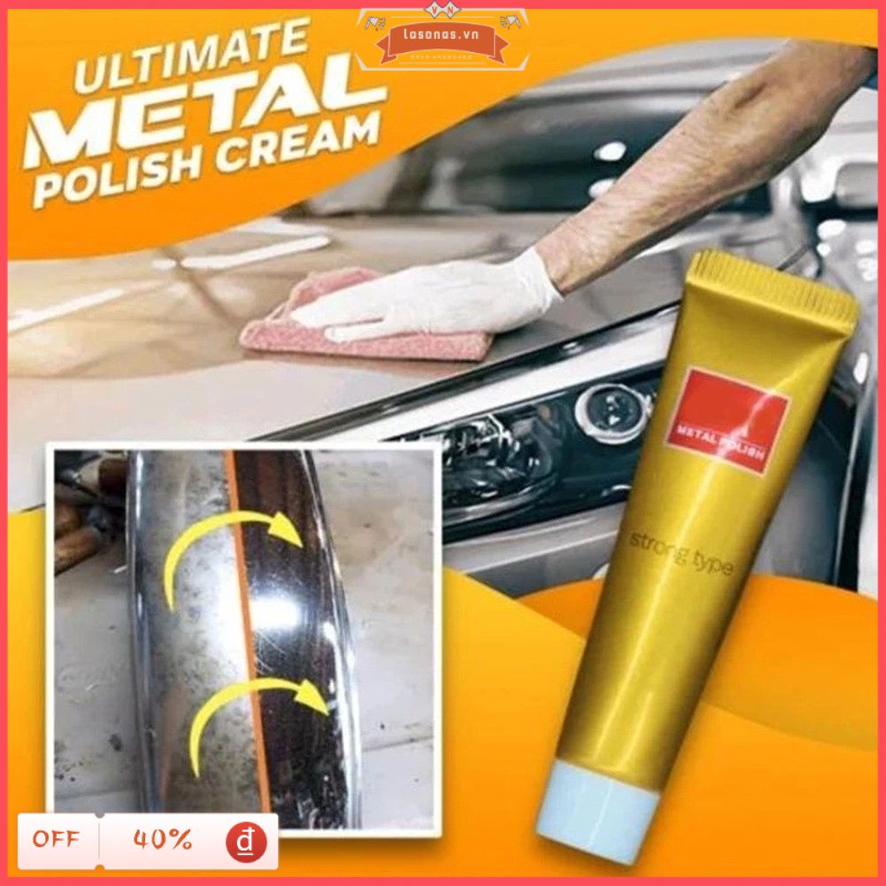 5/10G Kim Loại Đánh Bóng Kem Máy Đánh Bóng Sáp Gương Thép Không Gỉ Đánh Bóng Dán Gỉ Remover