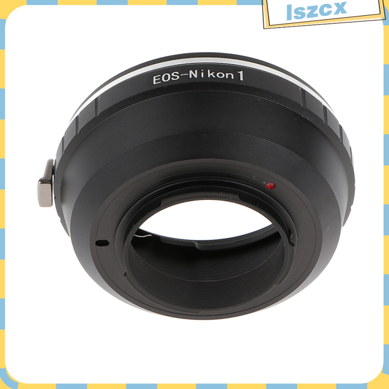 Ngàm Chuyển Đổi Ống Kính Canon Eos Ef Ef S Sang Nikon 1 Camera J1 V1 - Đen