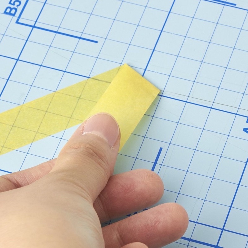 Băng keo giấy 3M 243J che sơn Masking Tape 10mmx18m và 20mmx18m