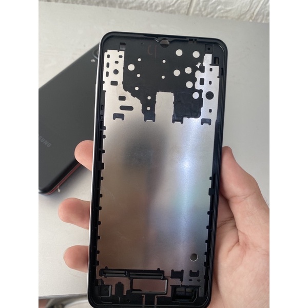 Bộ Vỏ + Sườn Samsung   A12  ( Xanh Đen Hồng Vàng ) Zin Hàng Chính Hãng
