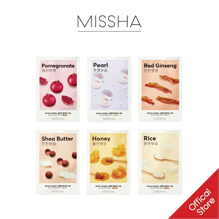 ặt nạ Missha Airy Fit Sheet Mask 19g